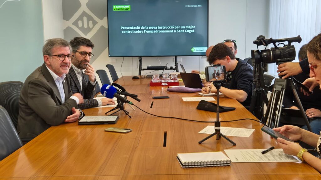 Alt: Sant Cugat endureix els criteris d'empadronament requerint la presencialitat dels majors de 16 anys