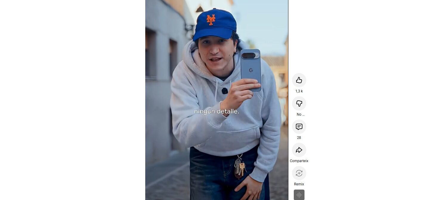 Un influencer santcugatenc protagonitza un anunci de Google gravat a Sant Cugat