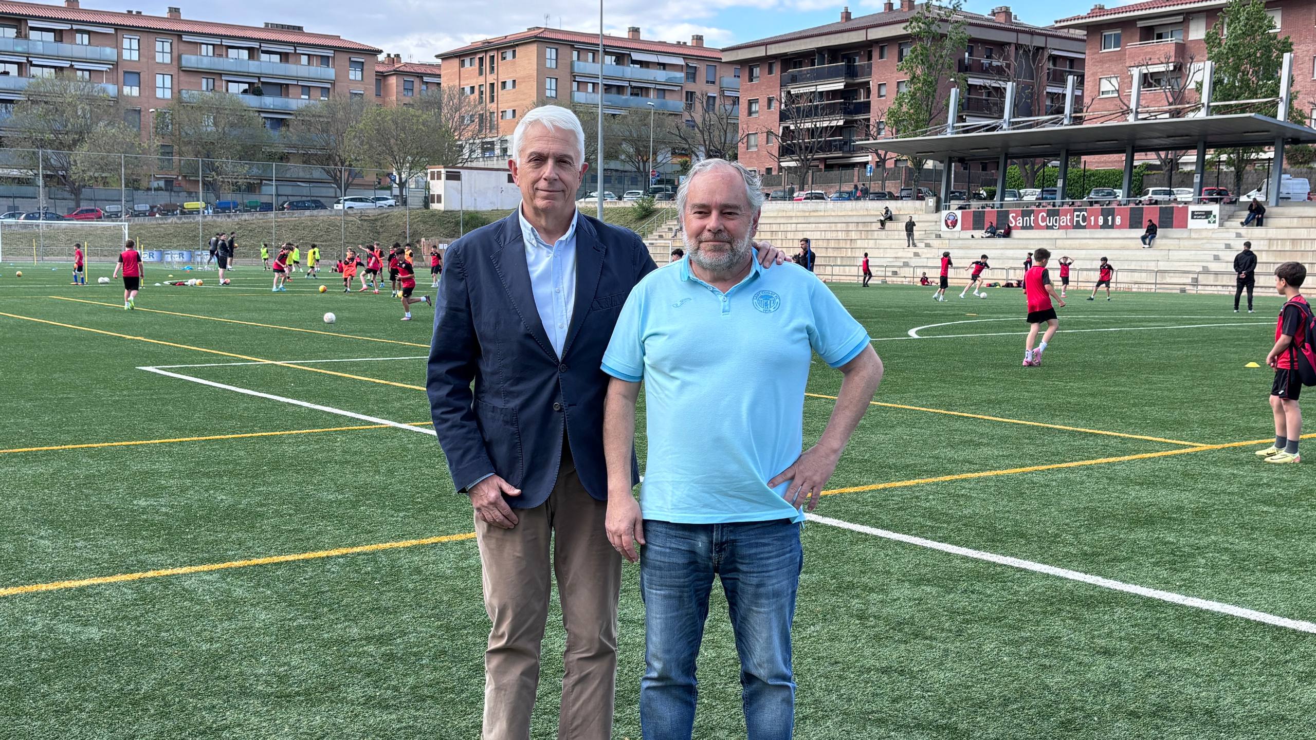 Sis generacions vermell-i-negres: el SantCu fa 110 anys