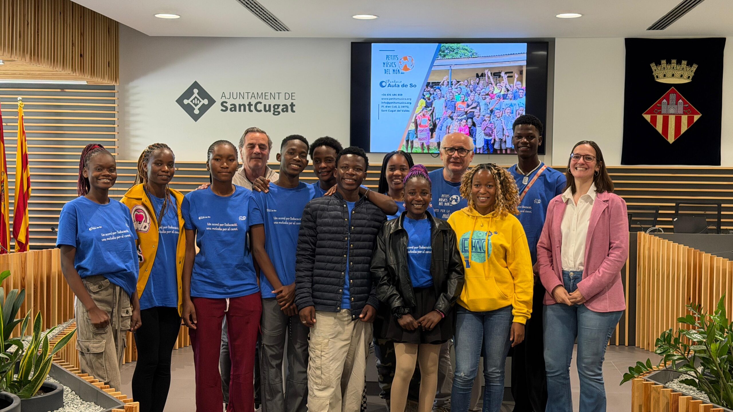 Sant Cugat rep joves de Malawi en un intercanvi que vol trencar desigualtats a través de la música i l’educació