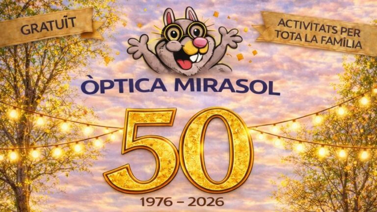 Celebració del 50è aniversari d'Òptica Mirasol - Imatge destacada
