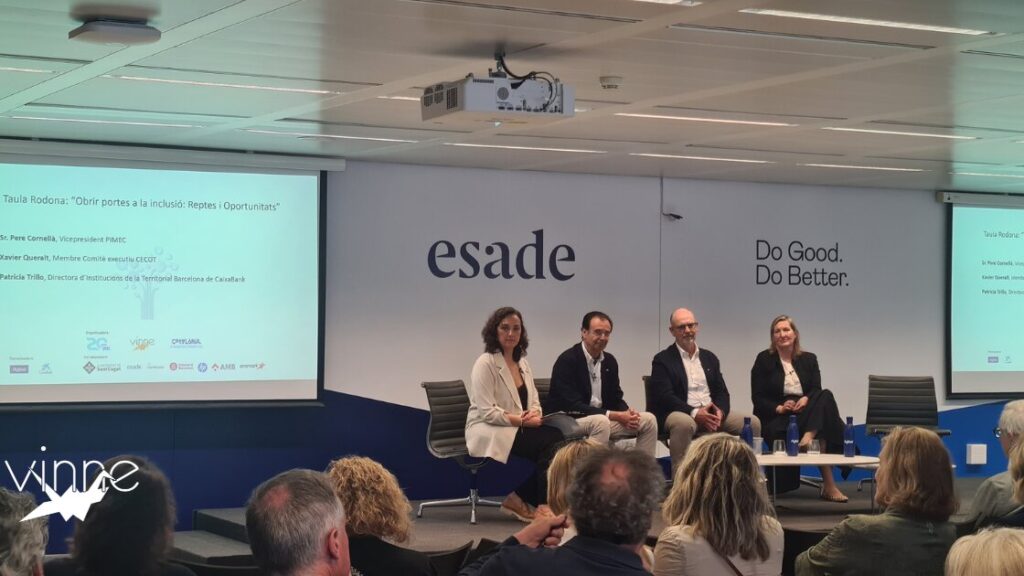 Alt: Sant Cugat acull una jornada sobre lideratge amb valors i impacte social impulsada per la Fundació Vinne