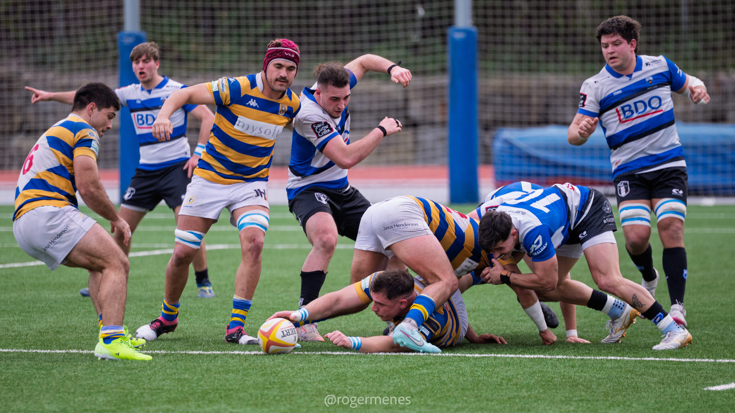 El Rugby Sant Cugat, eliminat de la lluita per pujar a Divisió d'Honor