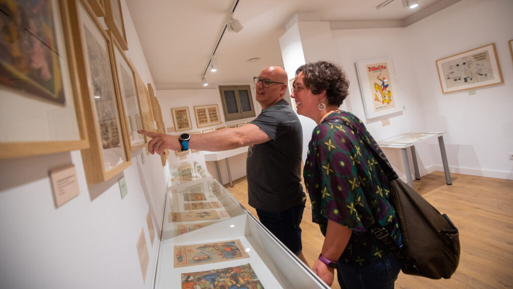Alt: Visites teatralitzades i portes obertes pel Dia dels Museus a Sant Cugat