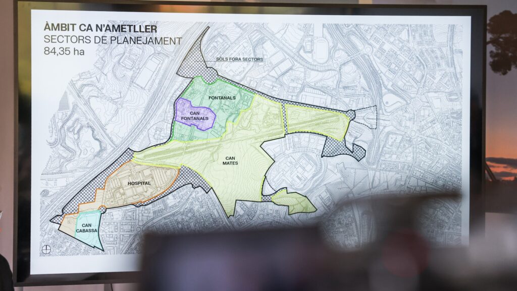 Alt: El futur barri de Ca n'Ametller evidencia discrepàncies sobre el creixement de Sant Cugat