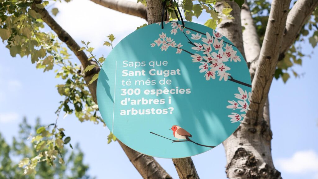 Alt: Sant Cugat impulsa una campanya per explicar el model de gestió de parcs i jardins 