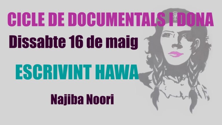 3r Cicle de ‘Documentals i dona’: 'Escrivint Hawa' - Imatge destacada