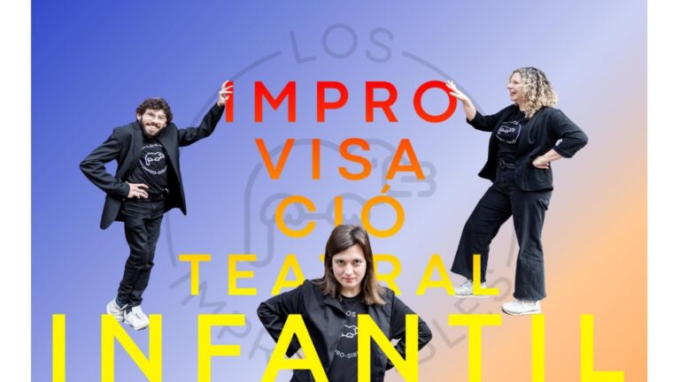 Improvisació teatral infantil amb Los Improsibles - Imatge destacada
