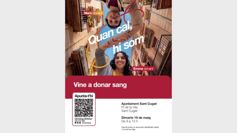 Vine a donar sang - Imatge destacada