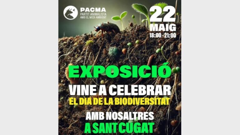 Celebració del Dia de la Biodiversitat amb PACMA Sant Cugat - Imatge destacada