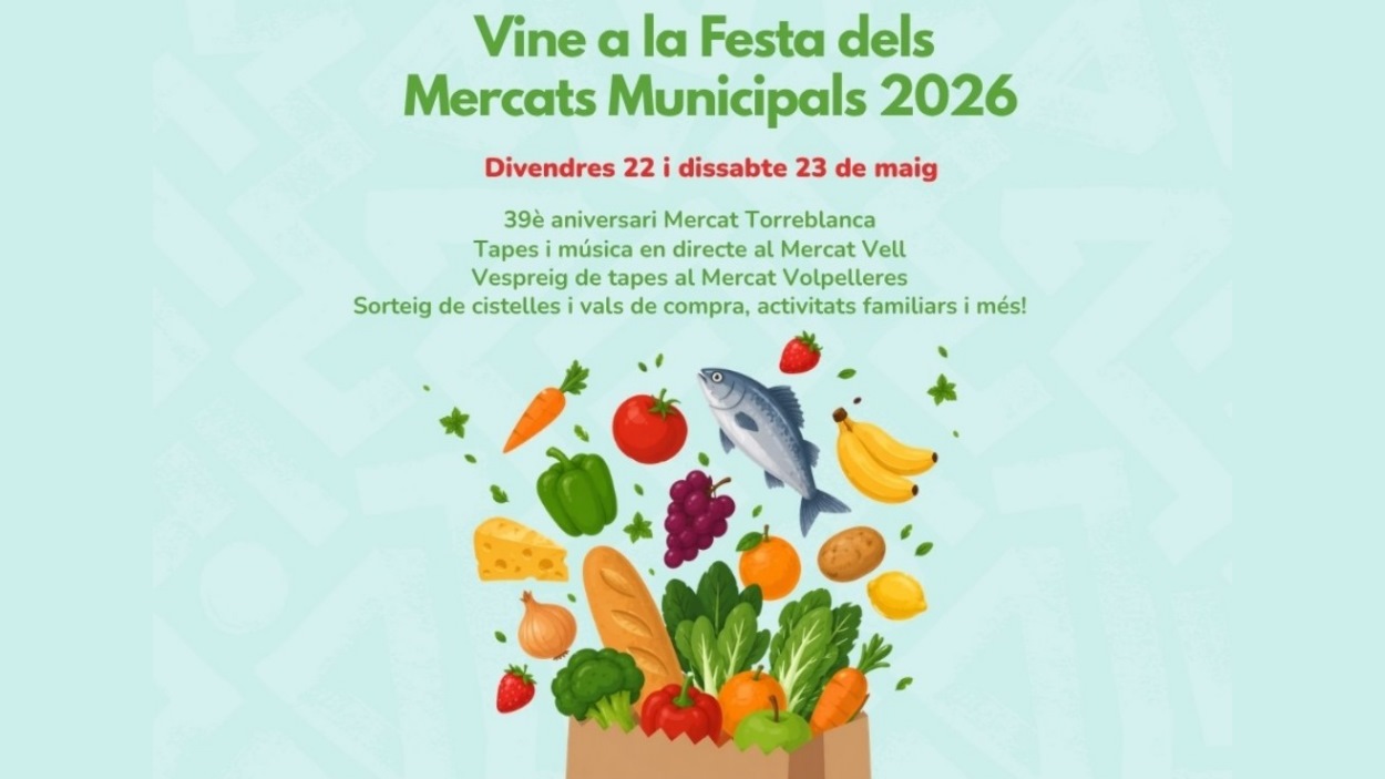 Festa dels Mercats Municipals 2026 - Imatge destacada