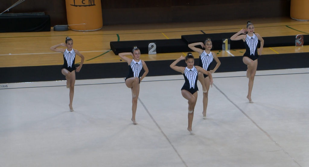 Alt: Més de 350 gimnastes gaudeixen de la rítmica al Trofeu del Muntanyenc