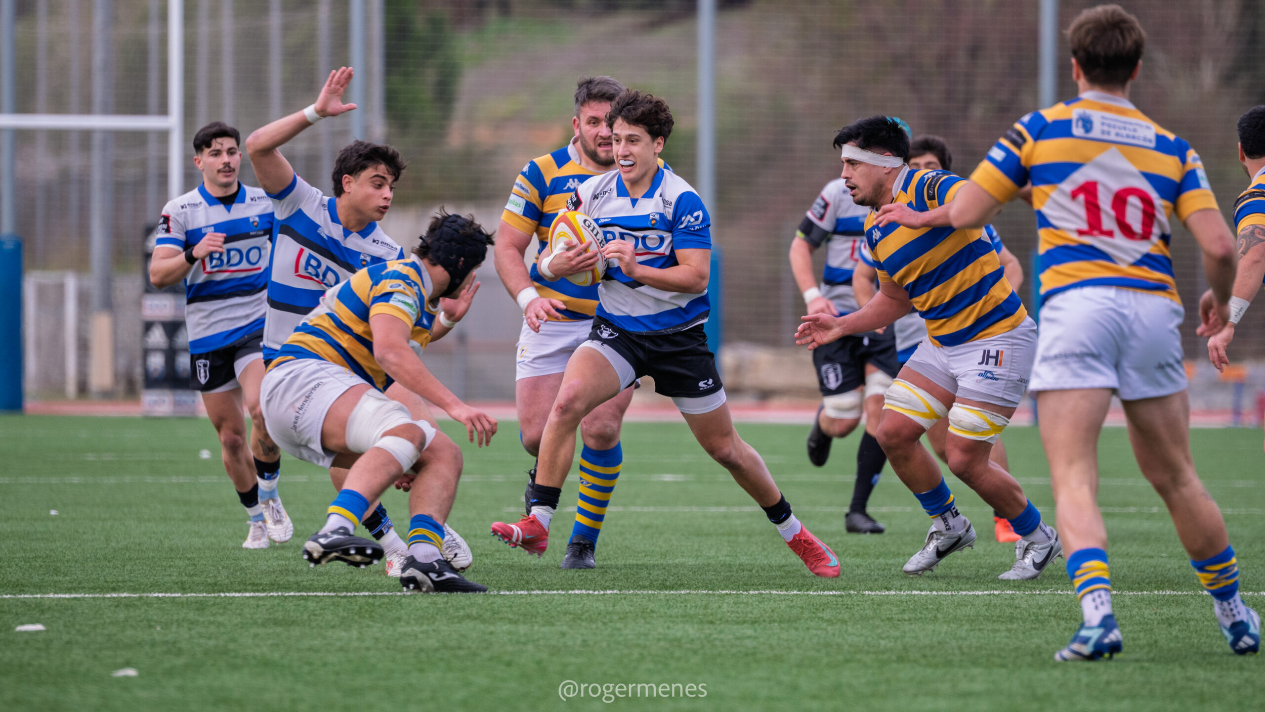 El Rugby Sant Cugat masculí, a un pas de la final per pujar a Divisió d'Honor