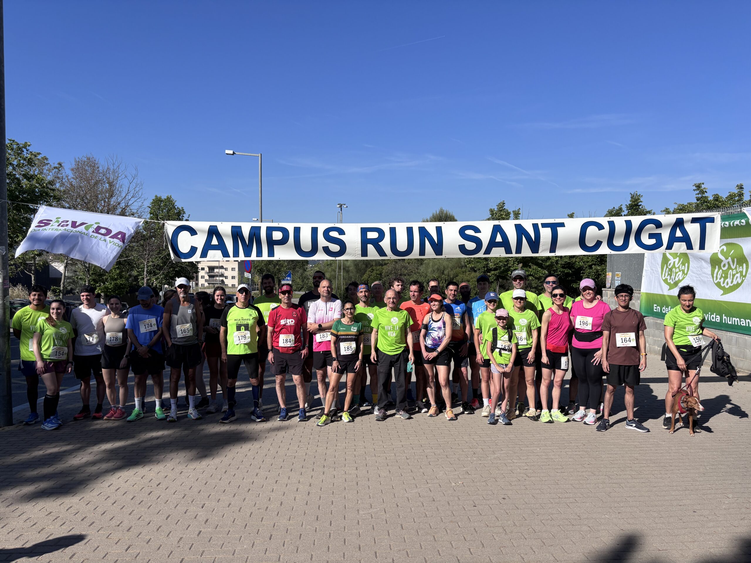 La cursa atlètica Campus Run recapta 400 euros per a Càritas Sant Cugat
