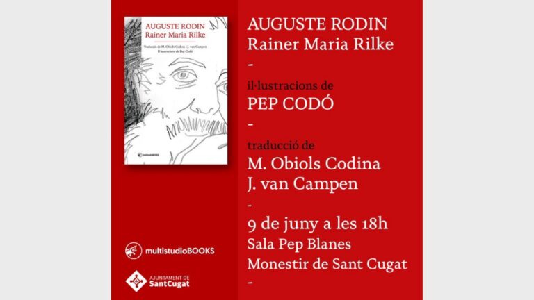 Presentació de llibre: 'Auguste Rodin', de Rainer Maria Rilke - Imatge destacada