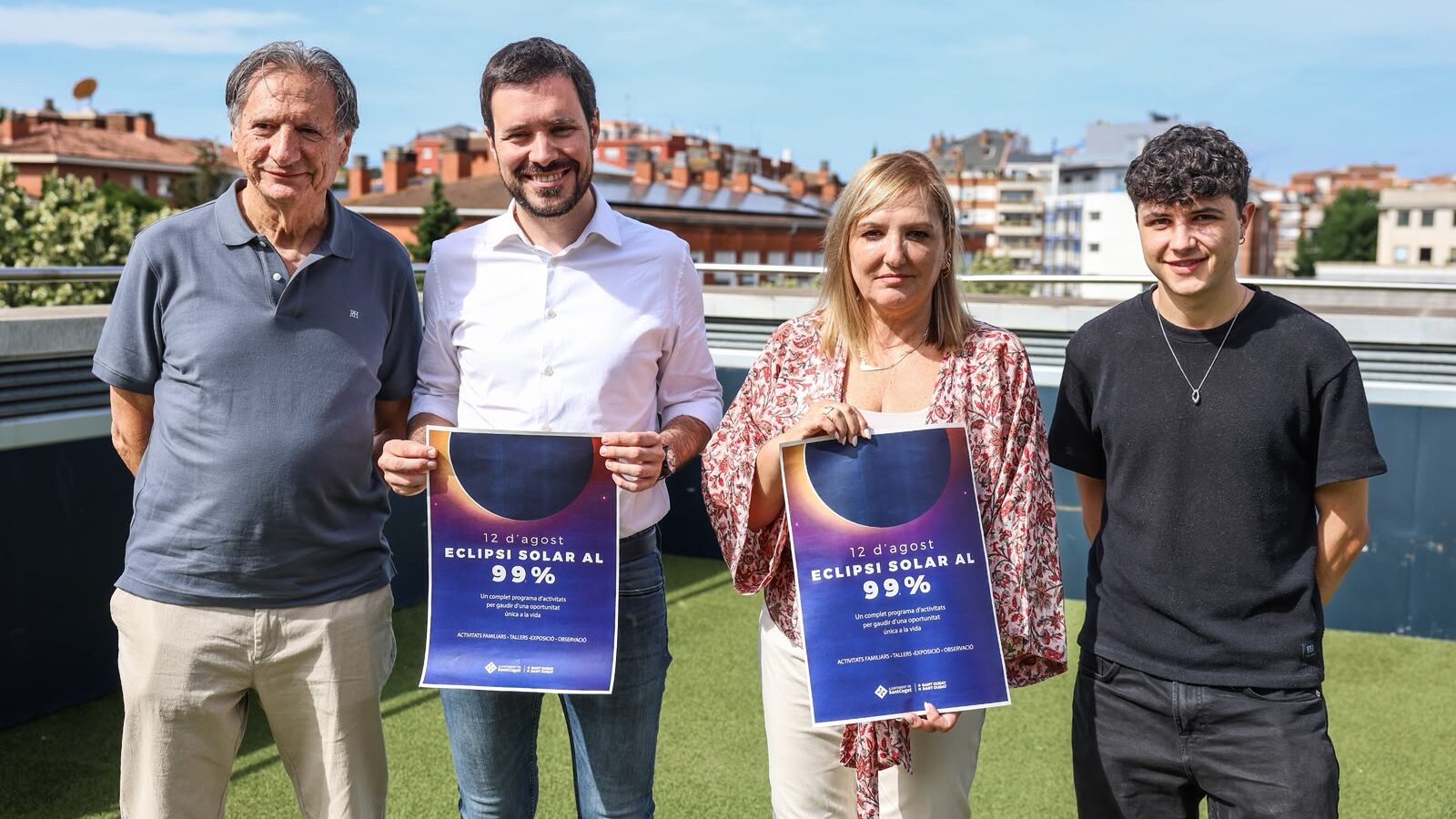 Sant Cugat prepara l'eclipsi solar amb recomanacions de seguretat i un programa d'activitats divulgatives