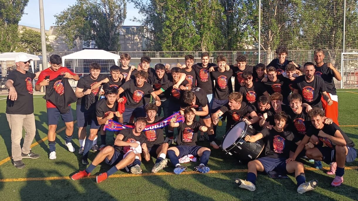 La Penya Blaugrana Sant Cugat puja a Tercera Catalana
