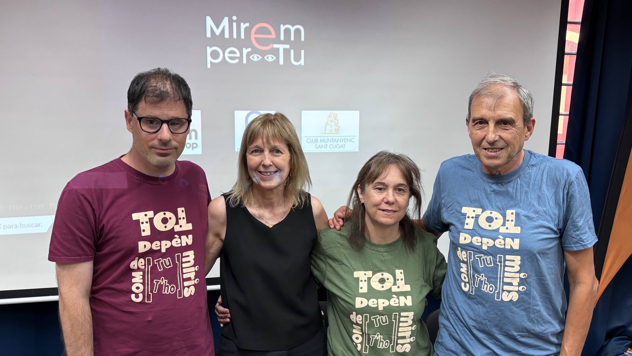 Neix un projecte de voluntariat per acompanyar persones amb discapacitat visual