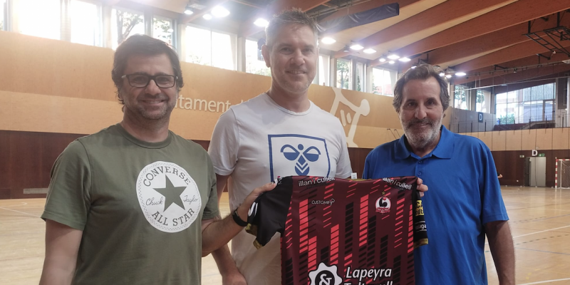 Salva Puig, nou entrenador del primer equip masculí de l'Handbol Sant Cugat