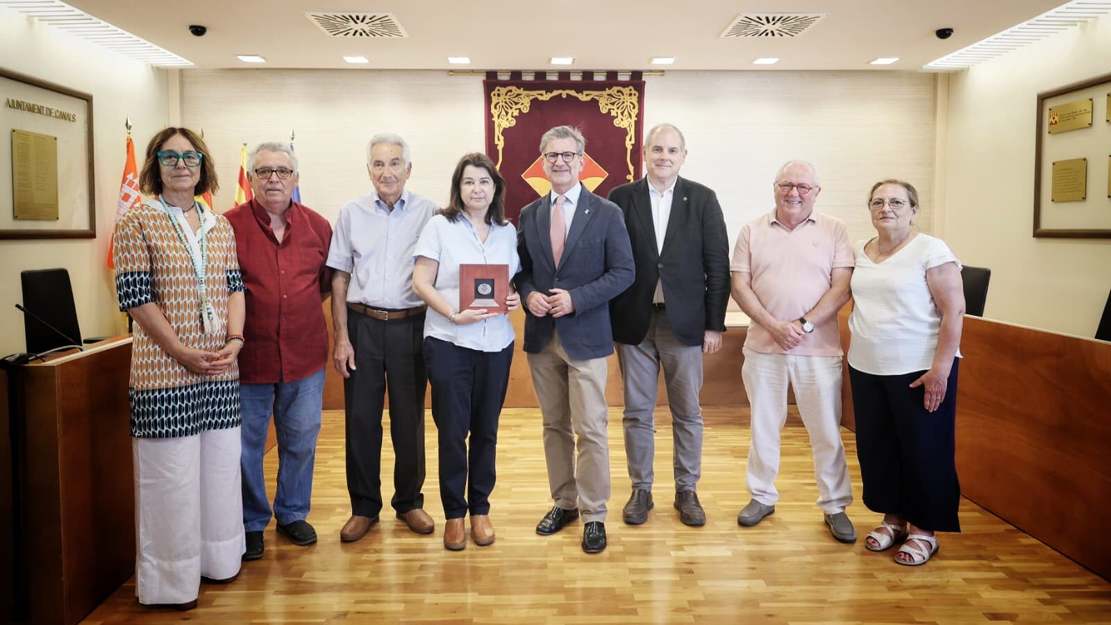 L'Associació de Veïns de Valldoreix rep la Medalla d'Honor entre retrets a l'EMD