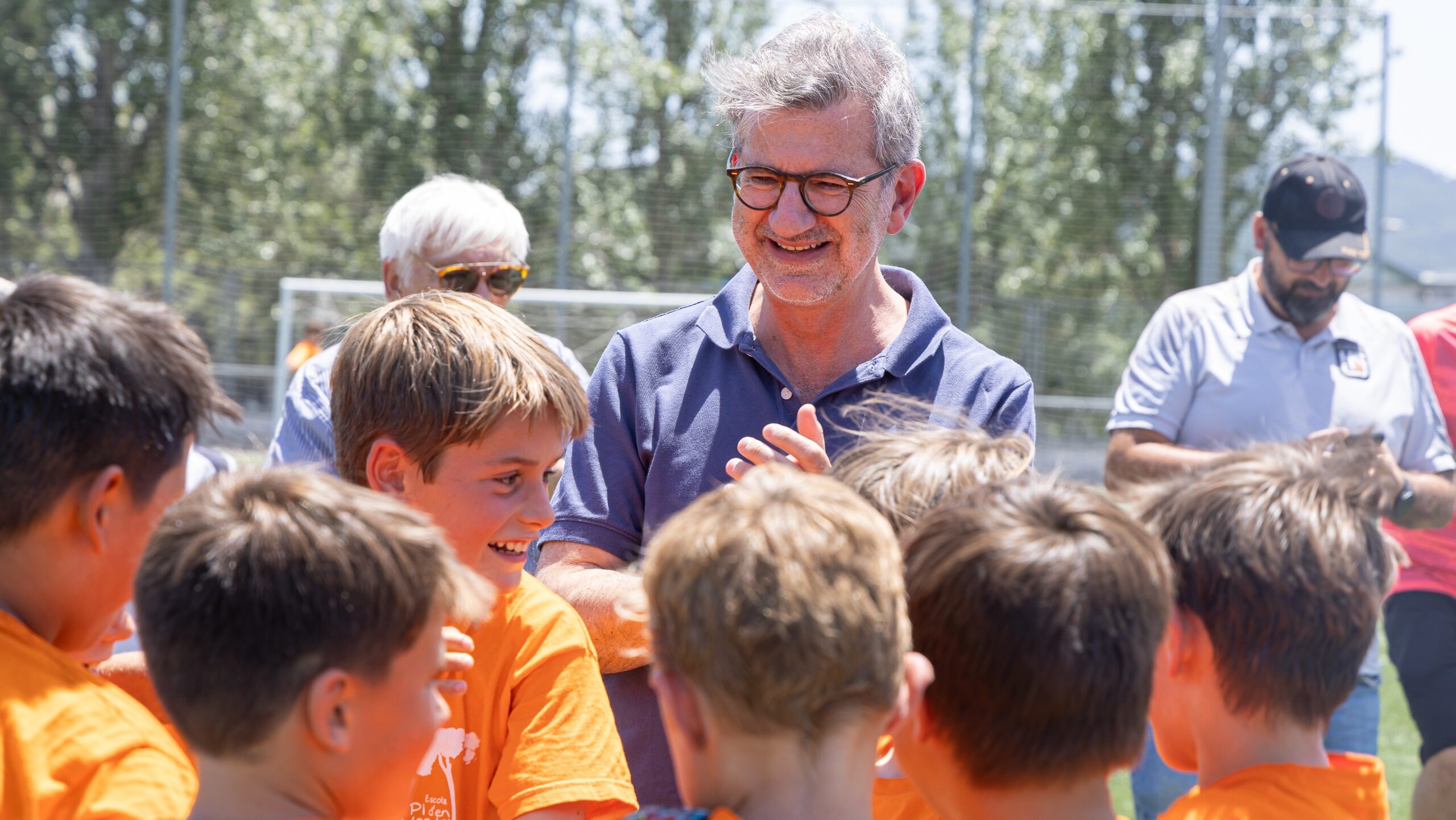 FOTOS I La Festa de l'Esport per la Infància de la Penya Blaugrana: valors i futbol