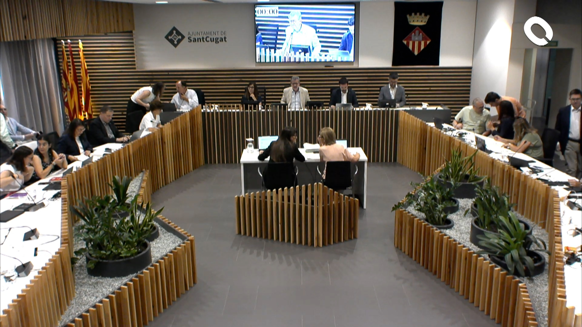 Ple municipal del mes de juny