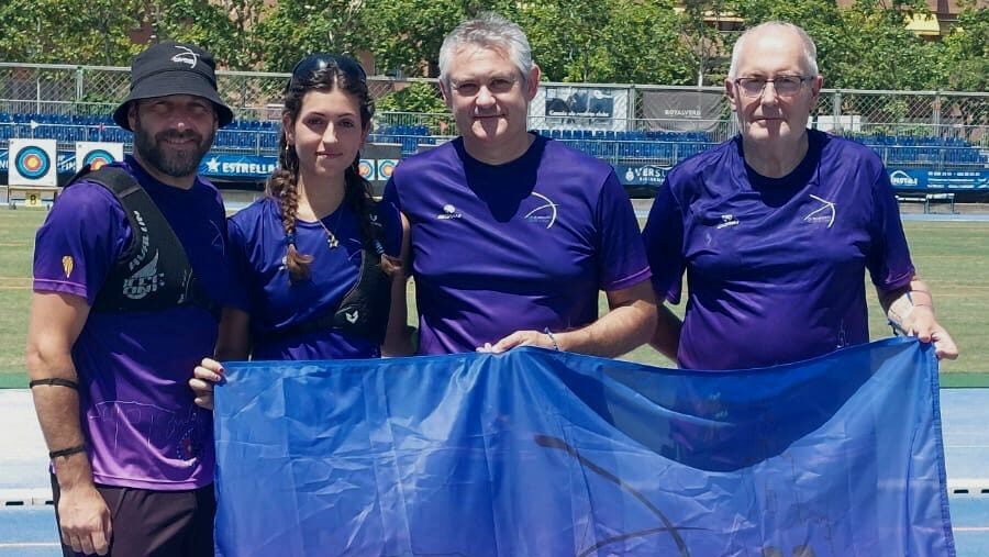 Lucia Quiles, campiona de Catalunya de tir amb arc a l'aire lliure
