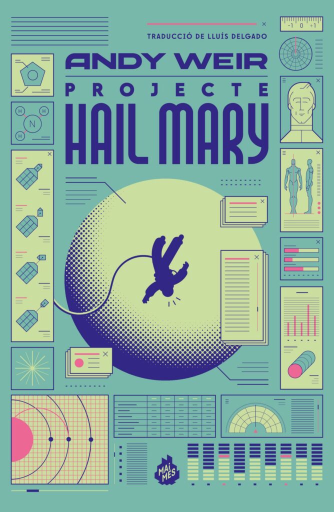 Portada de 'Projecte Heil Mary', editat en català per Mai Més