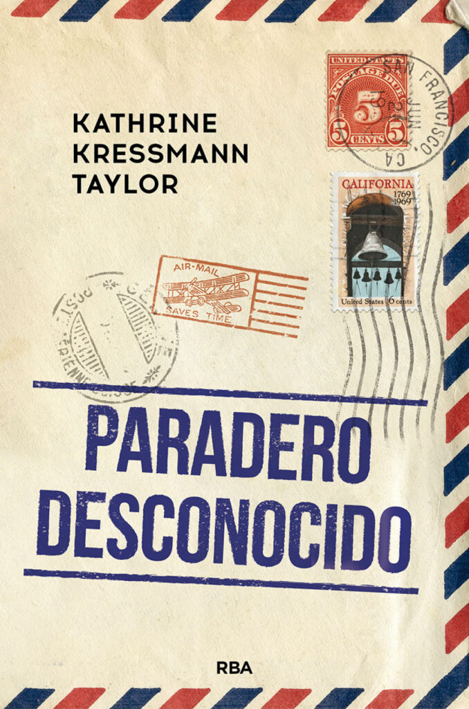 Portada del llibre 'Paradero desconocido', editat per RBA
