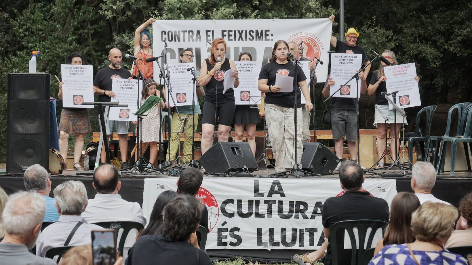 L’Ateneu Popular, al pregó de la Festa Major: “Que Sant Cugat miri d’una vegada per totes cap a la Floresta”