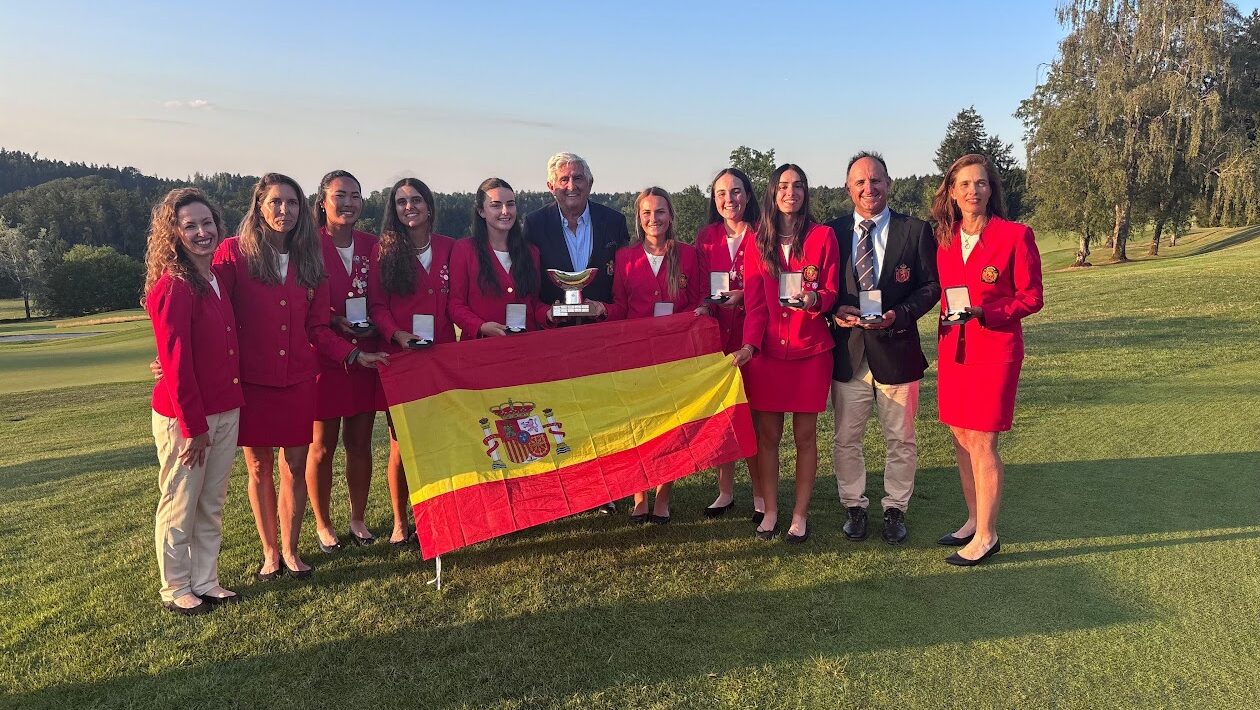 Dues jugadores del Golf Sant Cugat, campiones d'Europa sub-18 amb Espanya