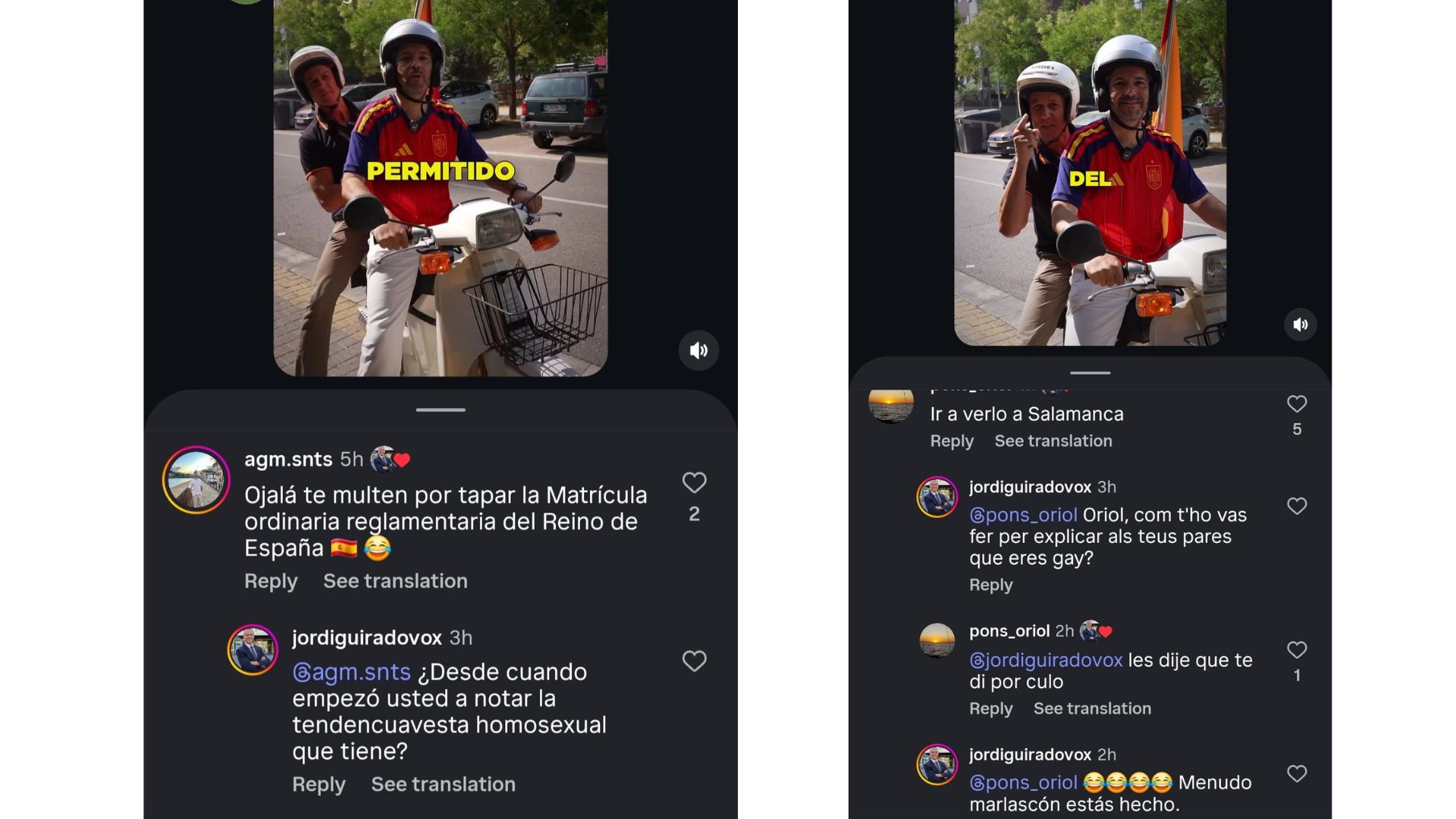 Acusen el regidor de Vox Jordi Guirado de LGTBI-fòbia i discurs d'odi