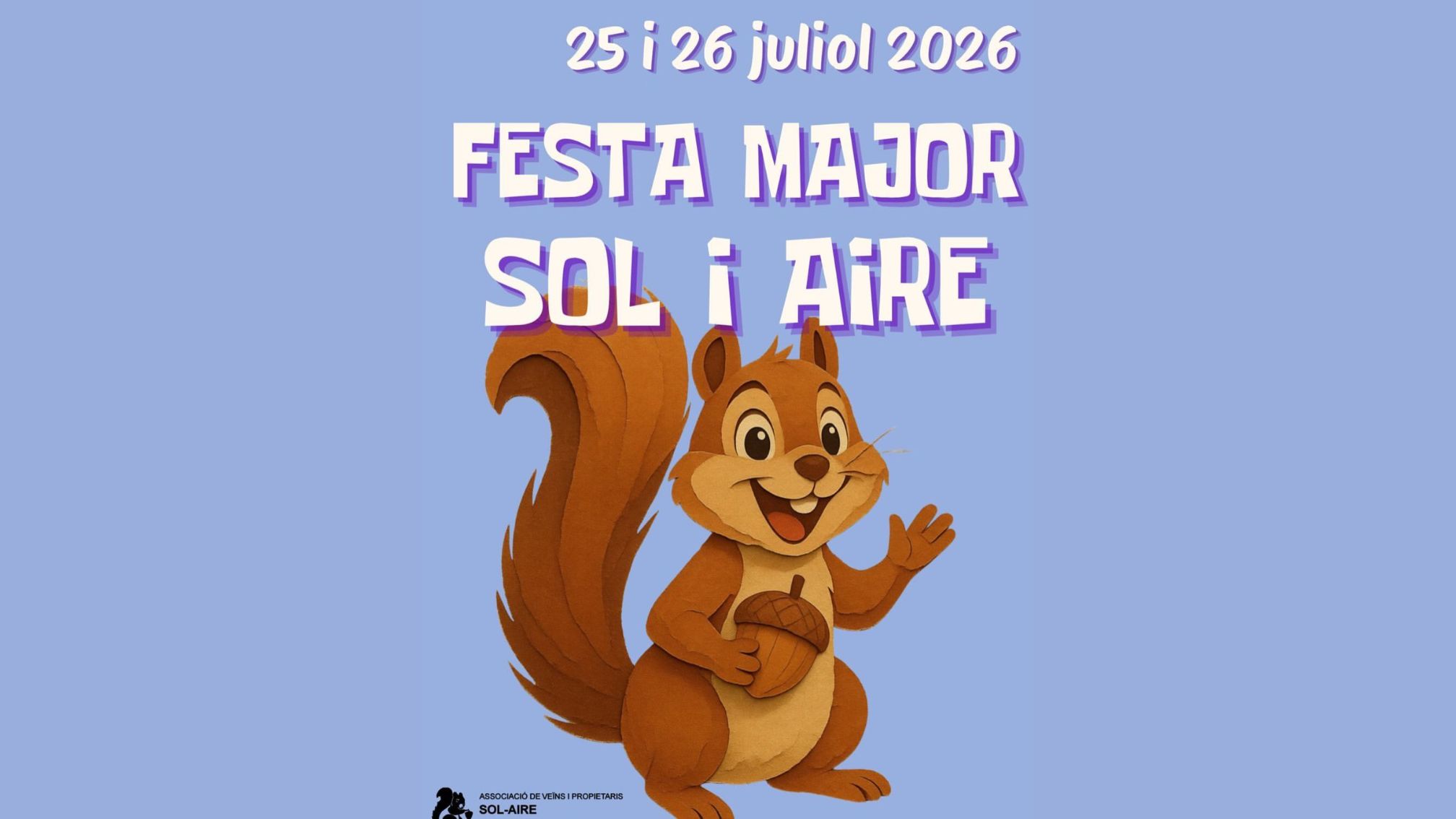 Sol i Aire es prepara per celebrar la seva Festa Major