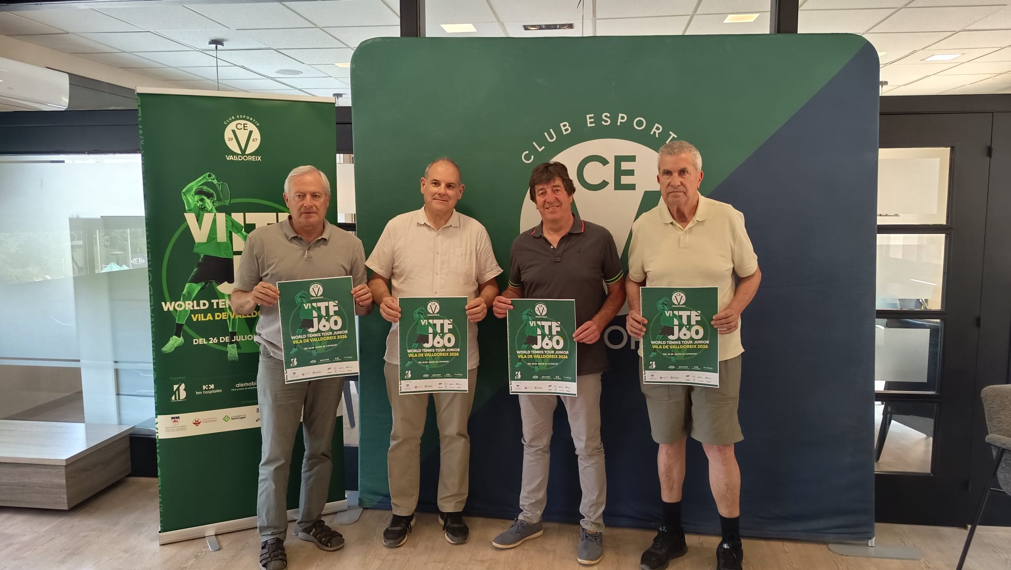 El Club Esportiu Valldoreix, centre neuràlgic del tenis mundial juvenil