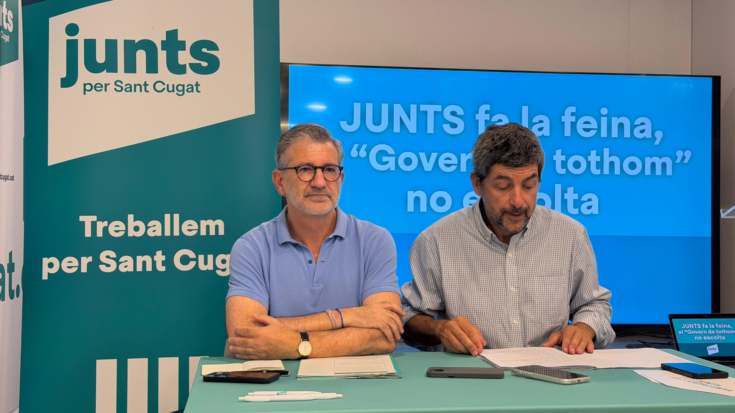 Vallès acusa la Generalitat d’“enredar” Sant Cugat després del rebuig de les 25 esmenes als pressupostos