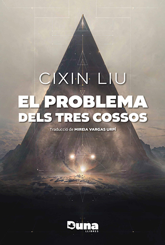 Portada d''El problema dels tres cossos' editat per Duna Llibres