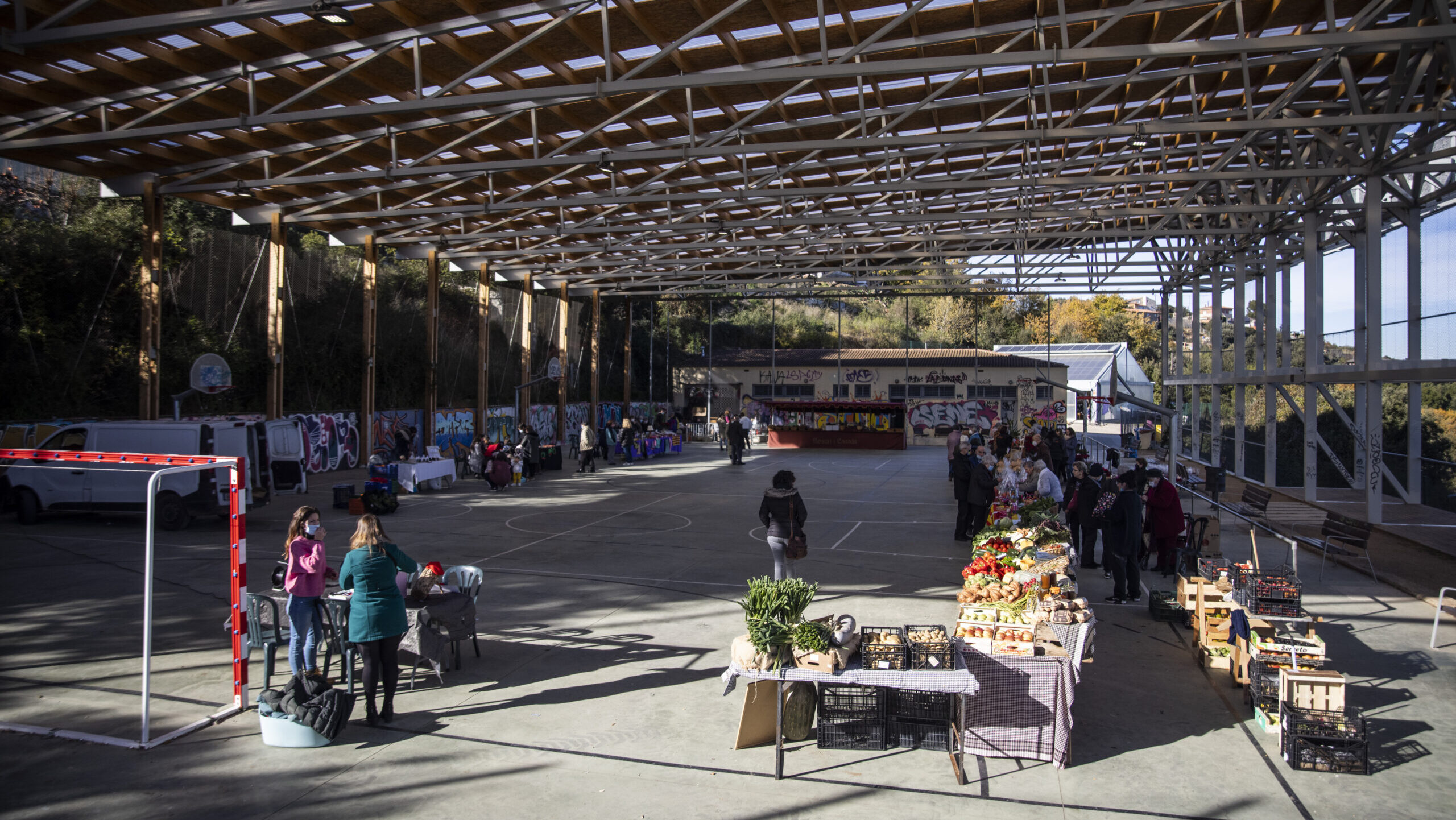 Una jornada veïnal quan reobri la pista Pere Grau, la proposta per suplir la Festa Major de les Planes